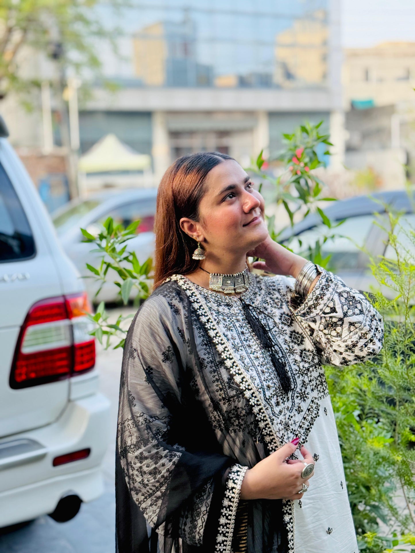 Arfa Embroidered stitched 3pcs