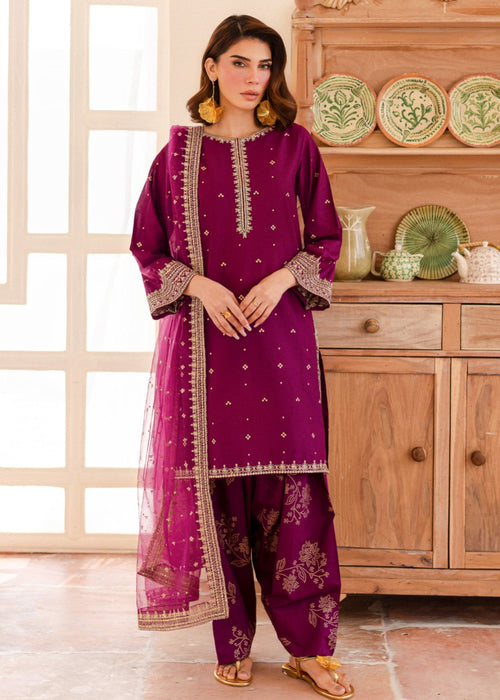 Sofia Embroidered (stitched) - 3pcs