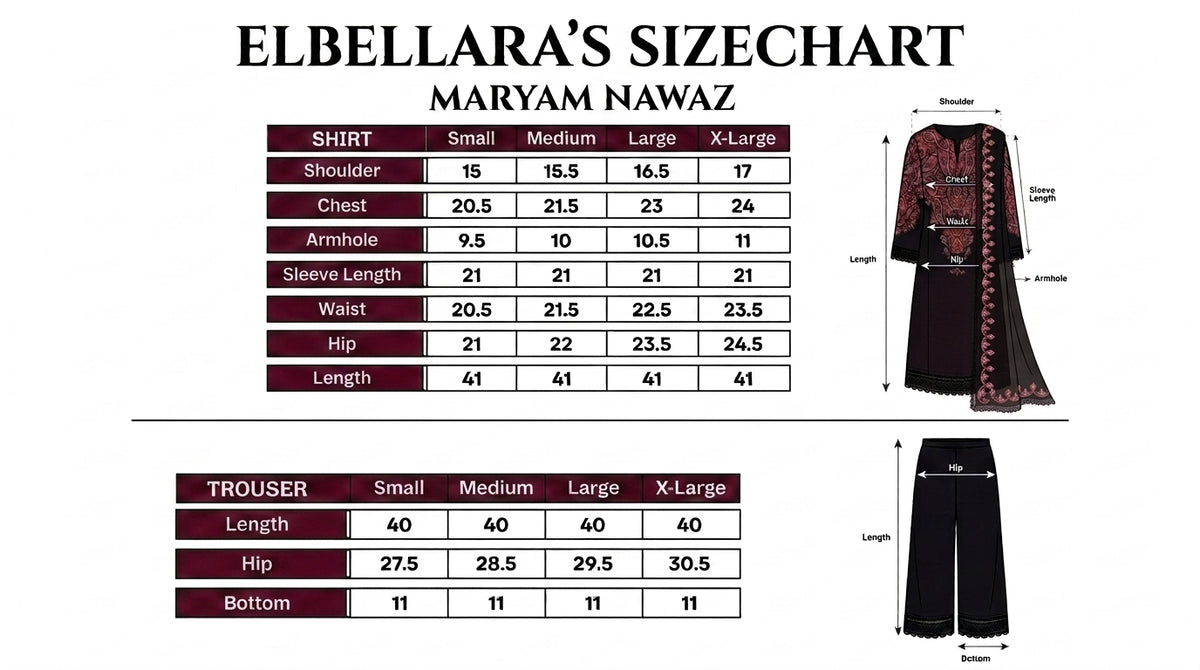 Maryam Nawaz - 3pc