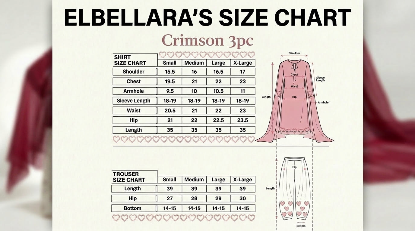 Crimson 3pc