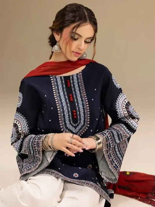 Roha Embroidered 3pc