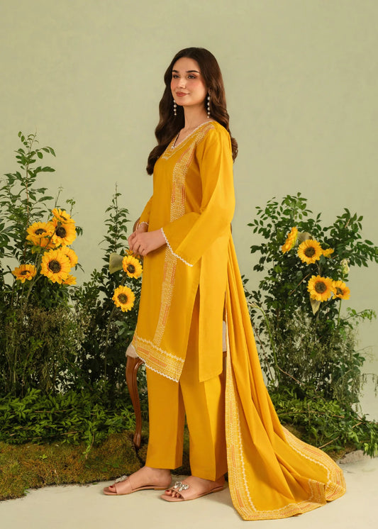 Lime Embroidered 3pc