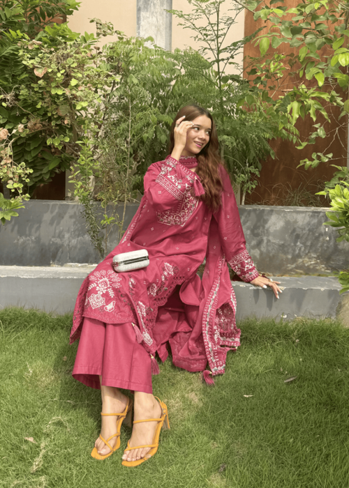 Azeen Embroidered - 3 pcs