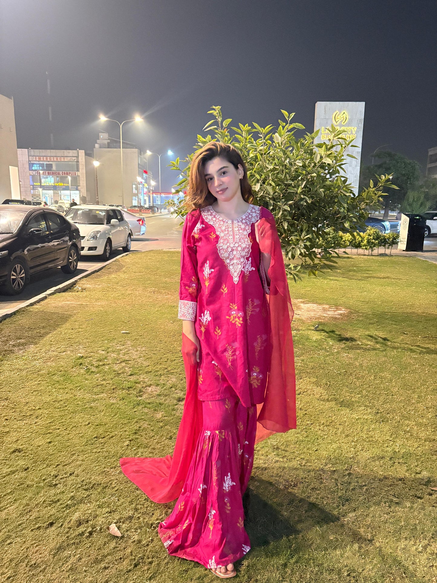 Powder Pink Embroidery