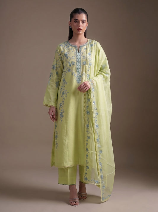 Neemal Embroidered-3pc