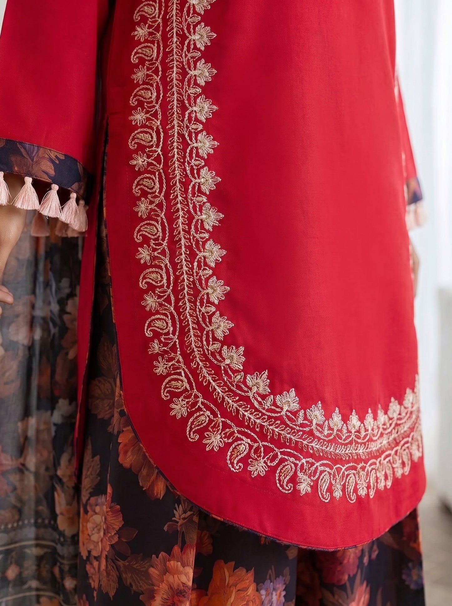 Laleh Embroidered -3pc