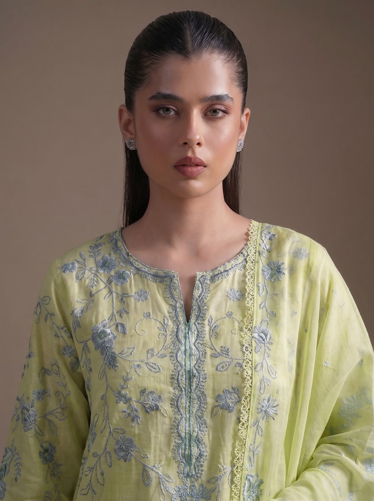 Neemal Embroidered-3pc