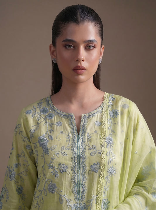 Neemal Embroidered-3pc