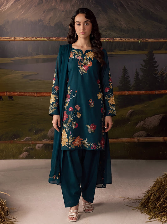 Fizzah Embroidered -3pc