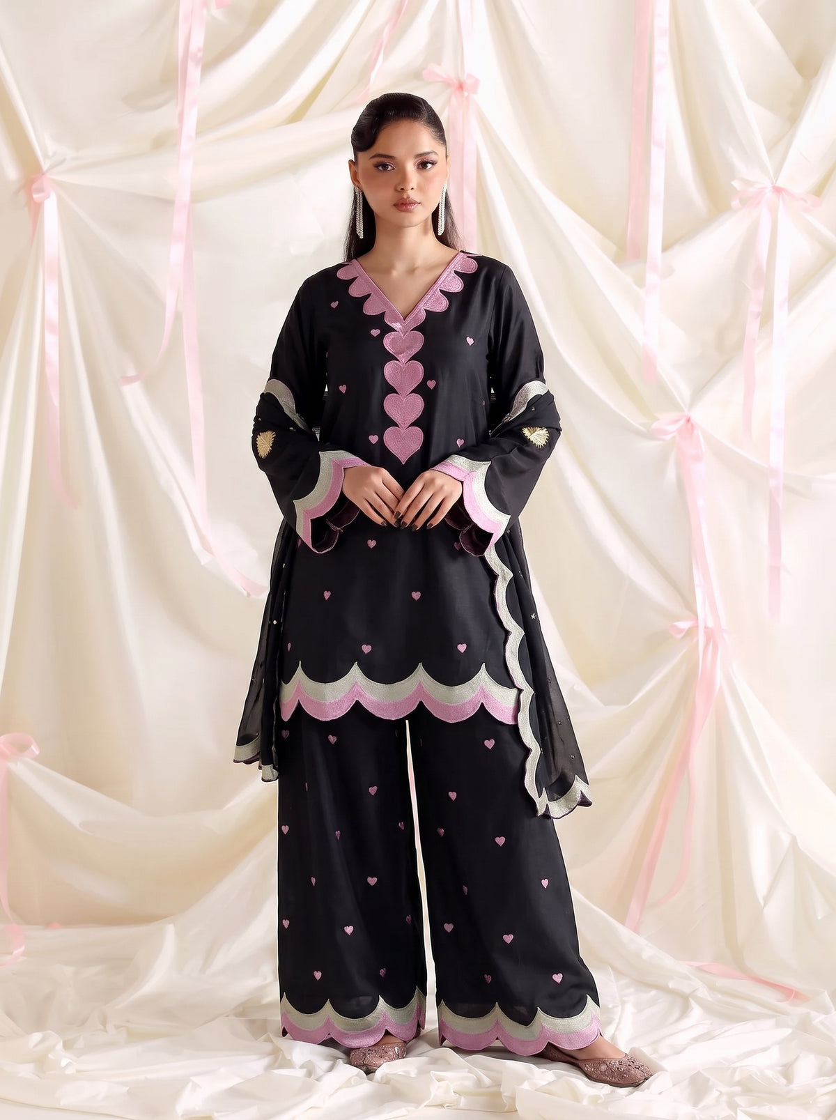 Sahiba Black - 3pc