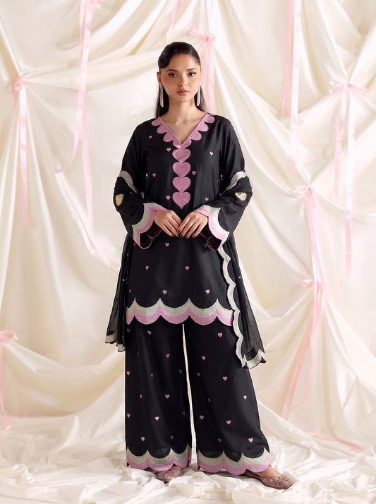 Sahiba Black - 3pc