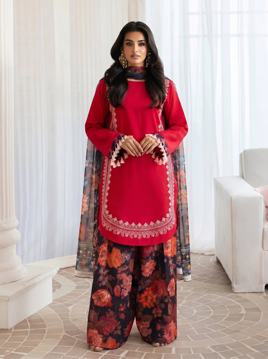 Laleh Embroidered -3pc