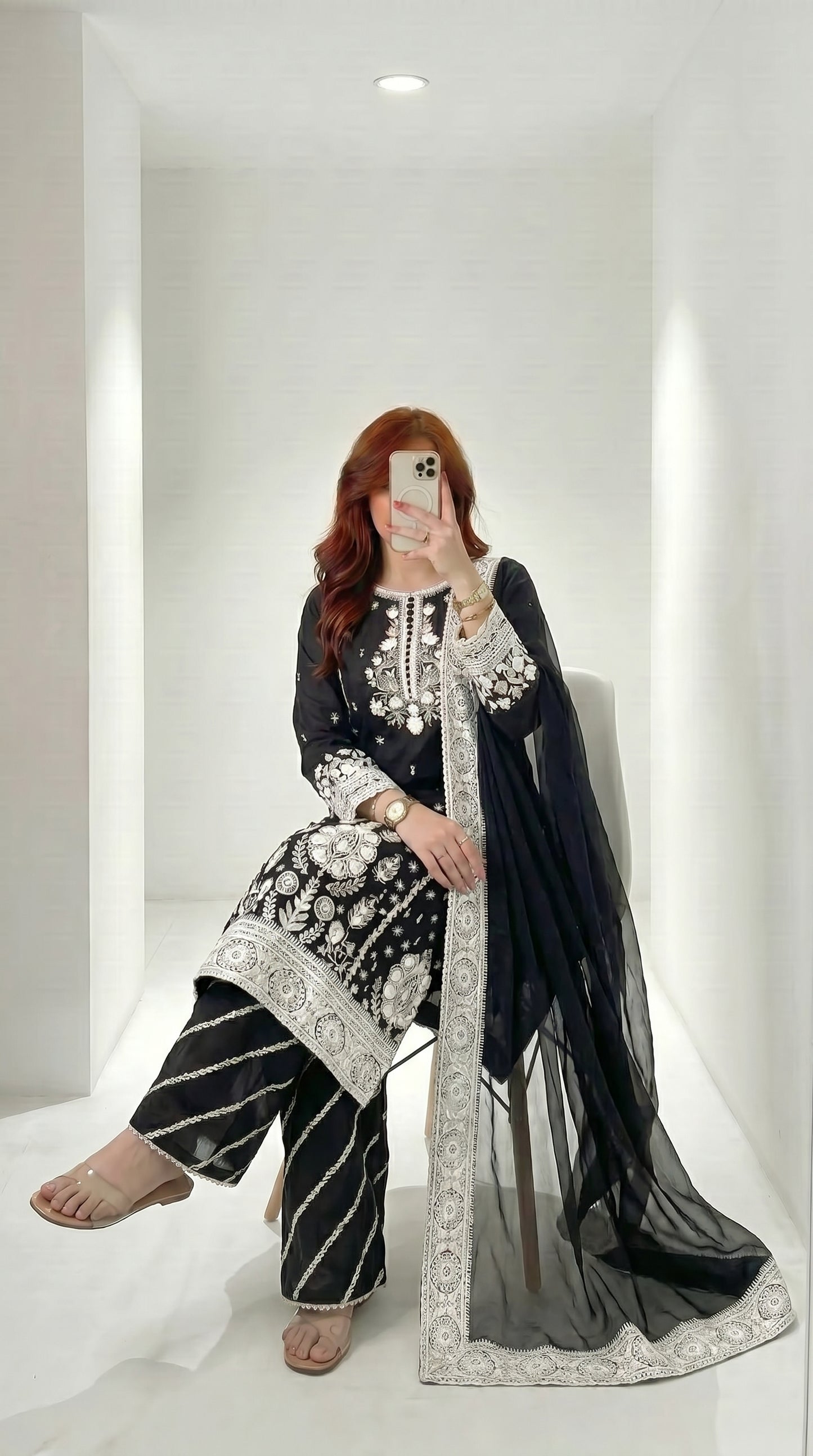 Dilbar Embroidered - 3pc