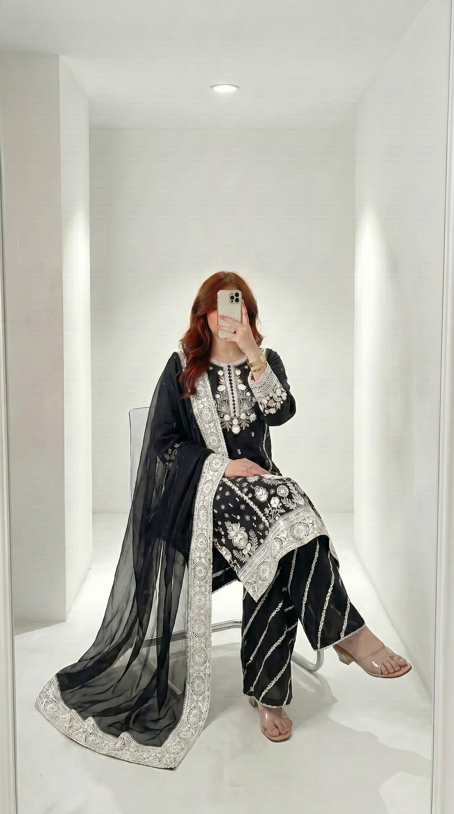 Dilbar Embroidered - 3pc