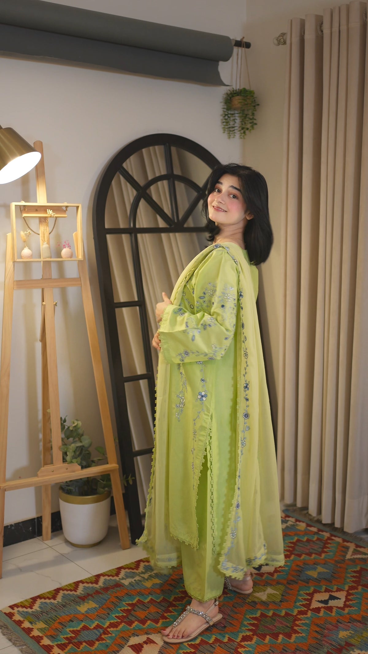Neemal Embroidered-3pc