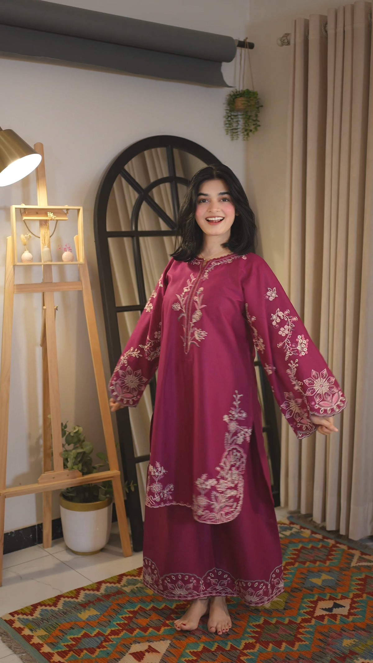 Zohra Embroidered -3pc