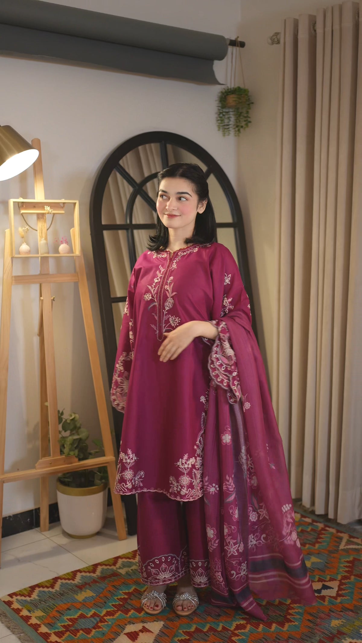 Zohra Embroidered -3pc