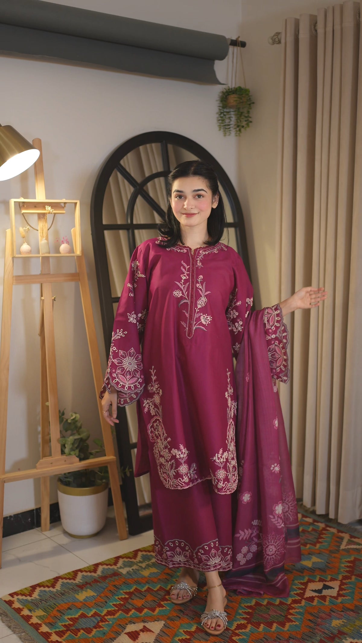 Zohra Embroidered -3pc