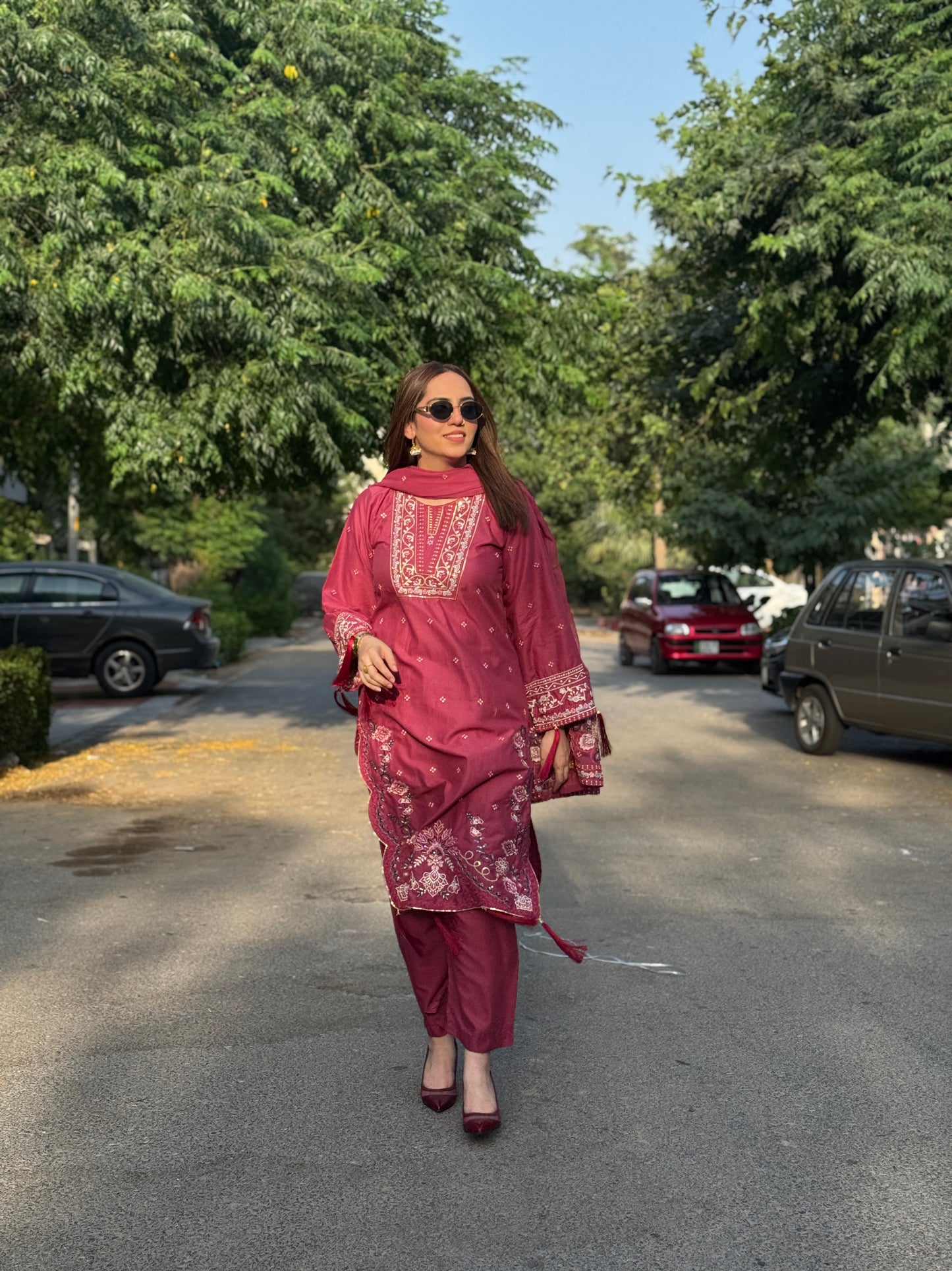 Azeen Embroidered - 3 pcs