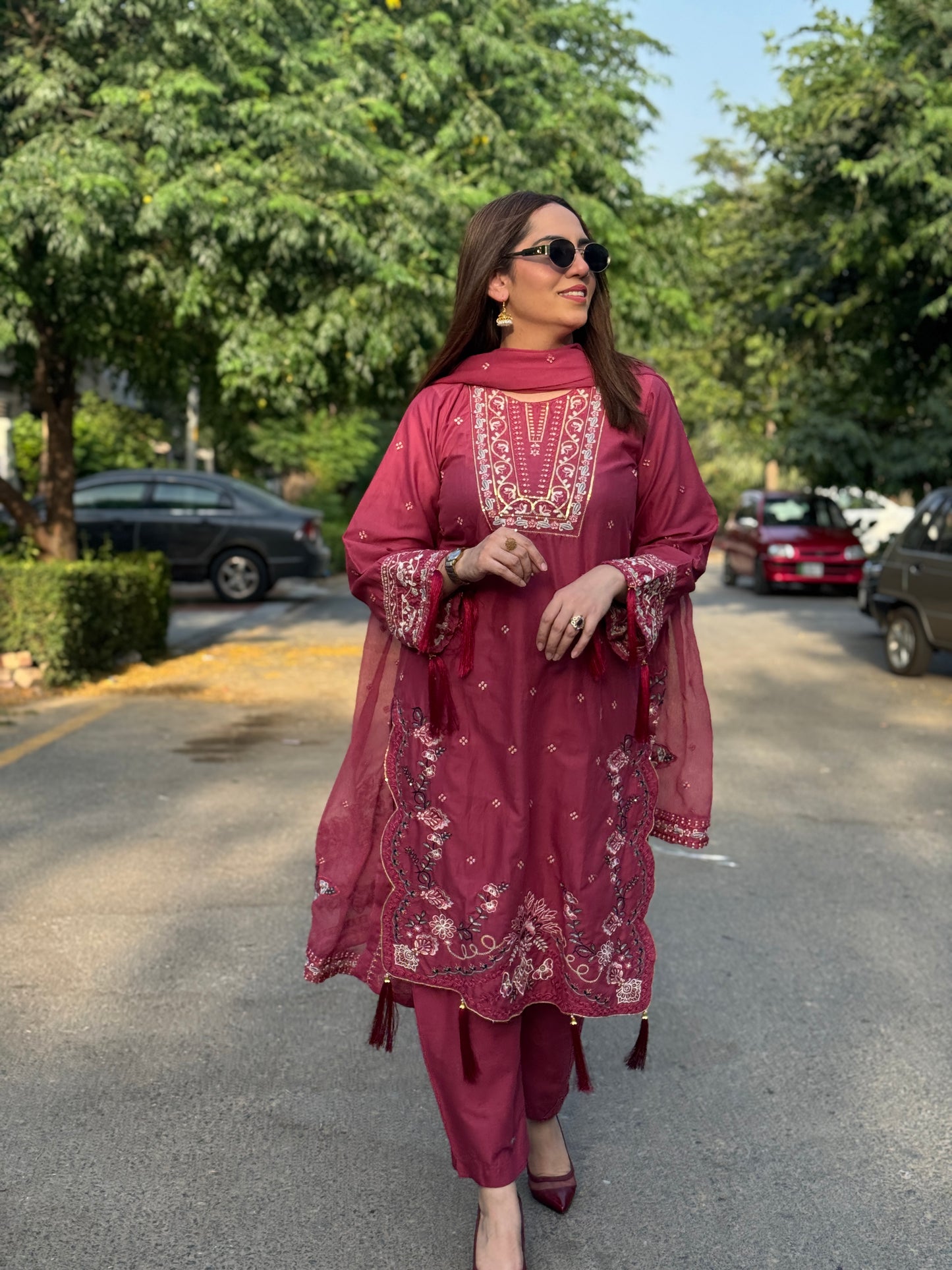 Azeen Embroidered - 3 pcs