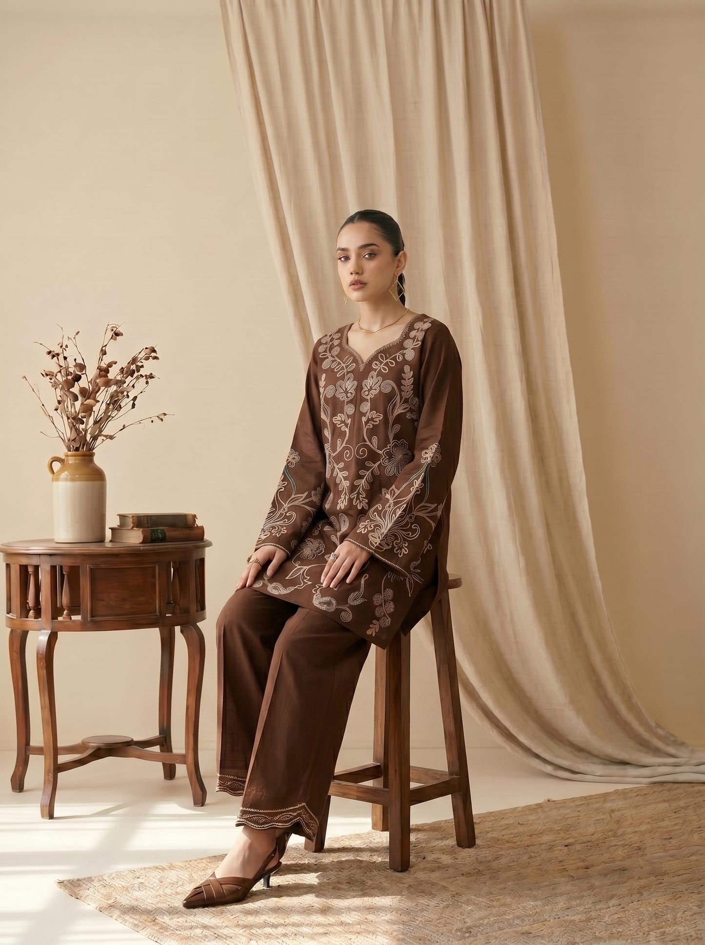 Anmol Embroidered - 2pc