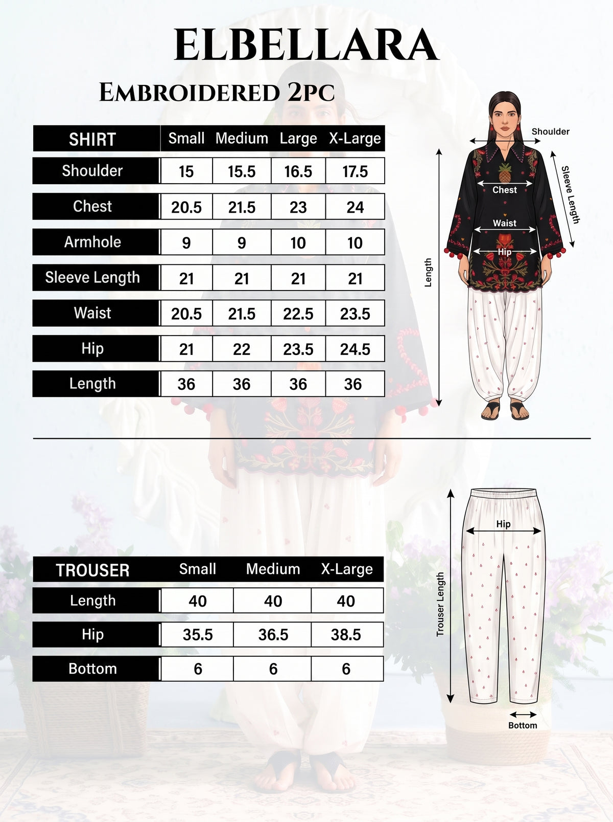 Zartaj Embroidered -2pc