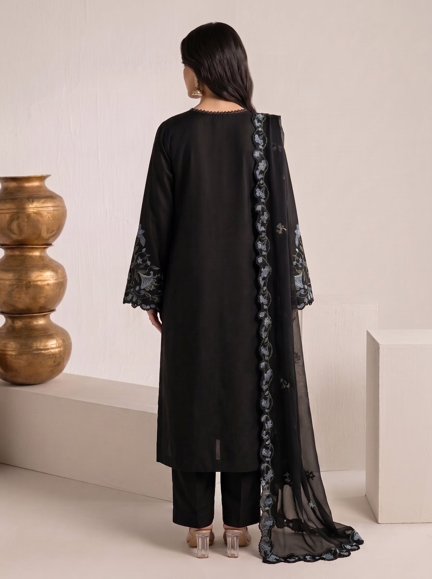 Haseen Embroidered-3pc