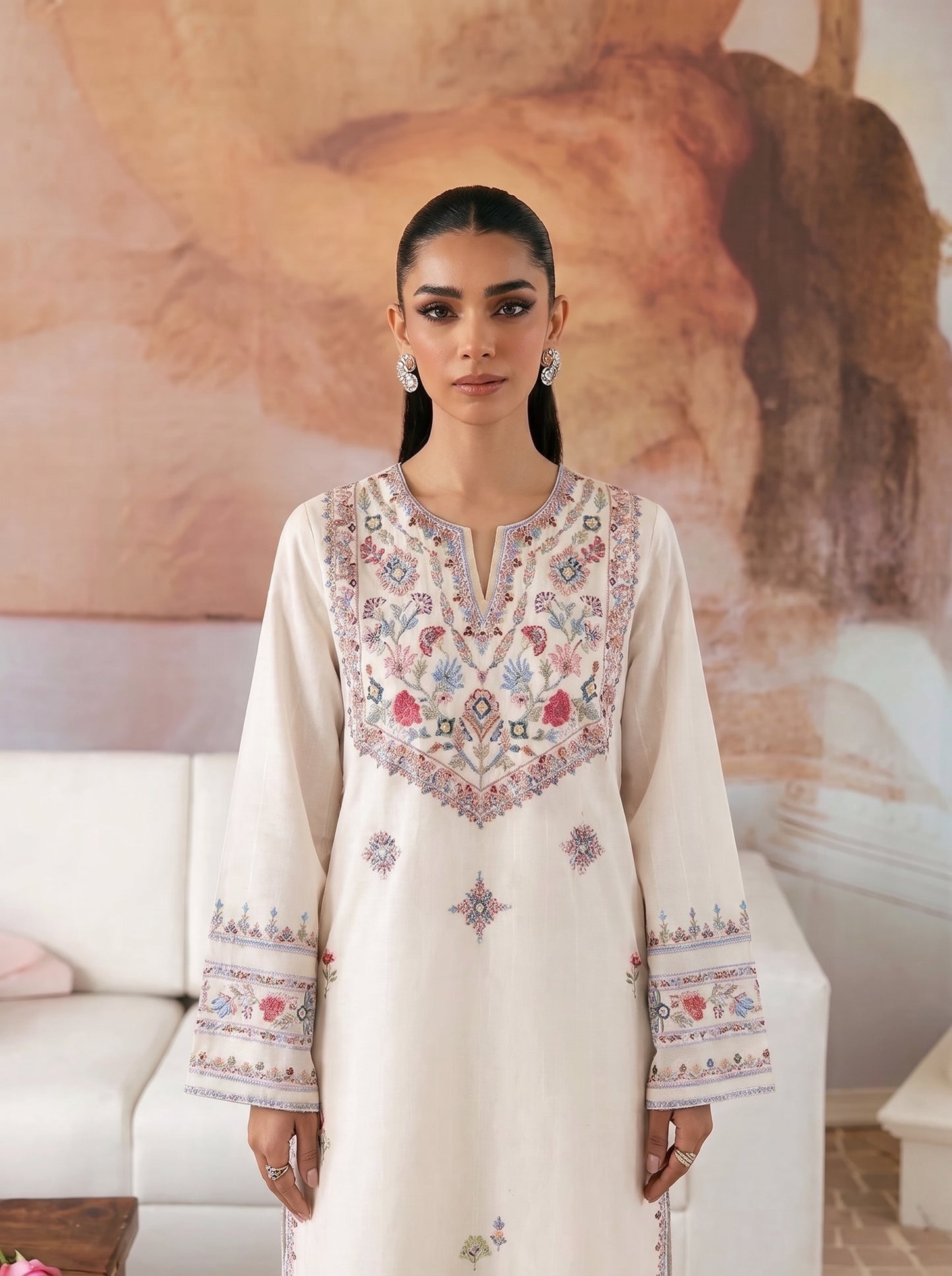 Firdous Embroidered -2pc