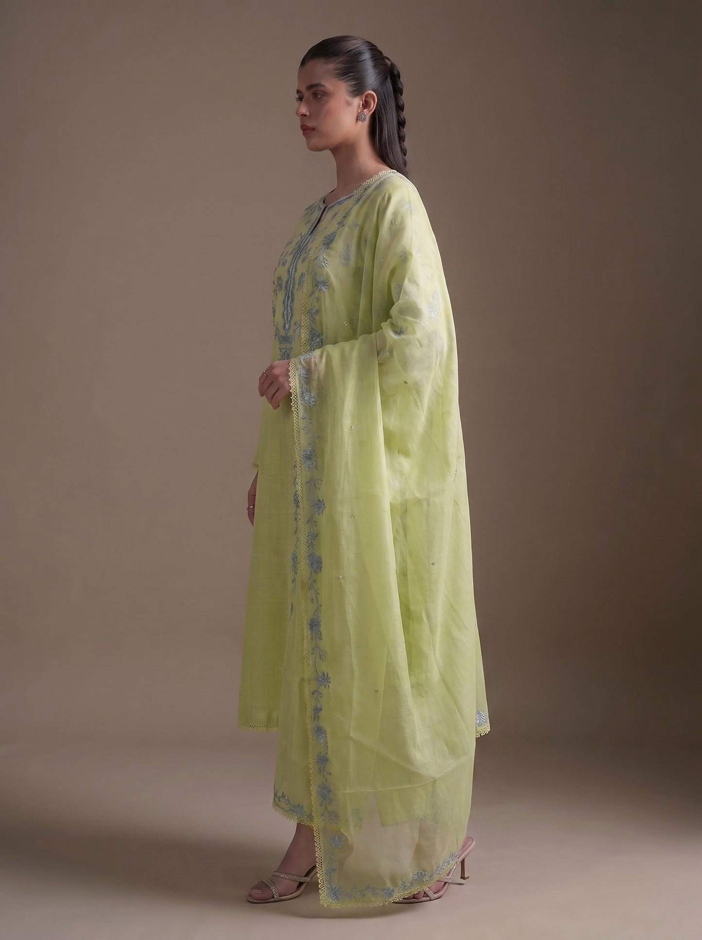 Neemal Embroidered-3pc
