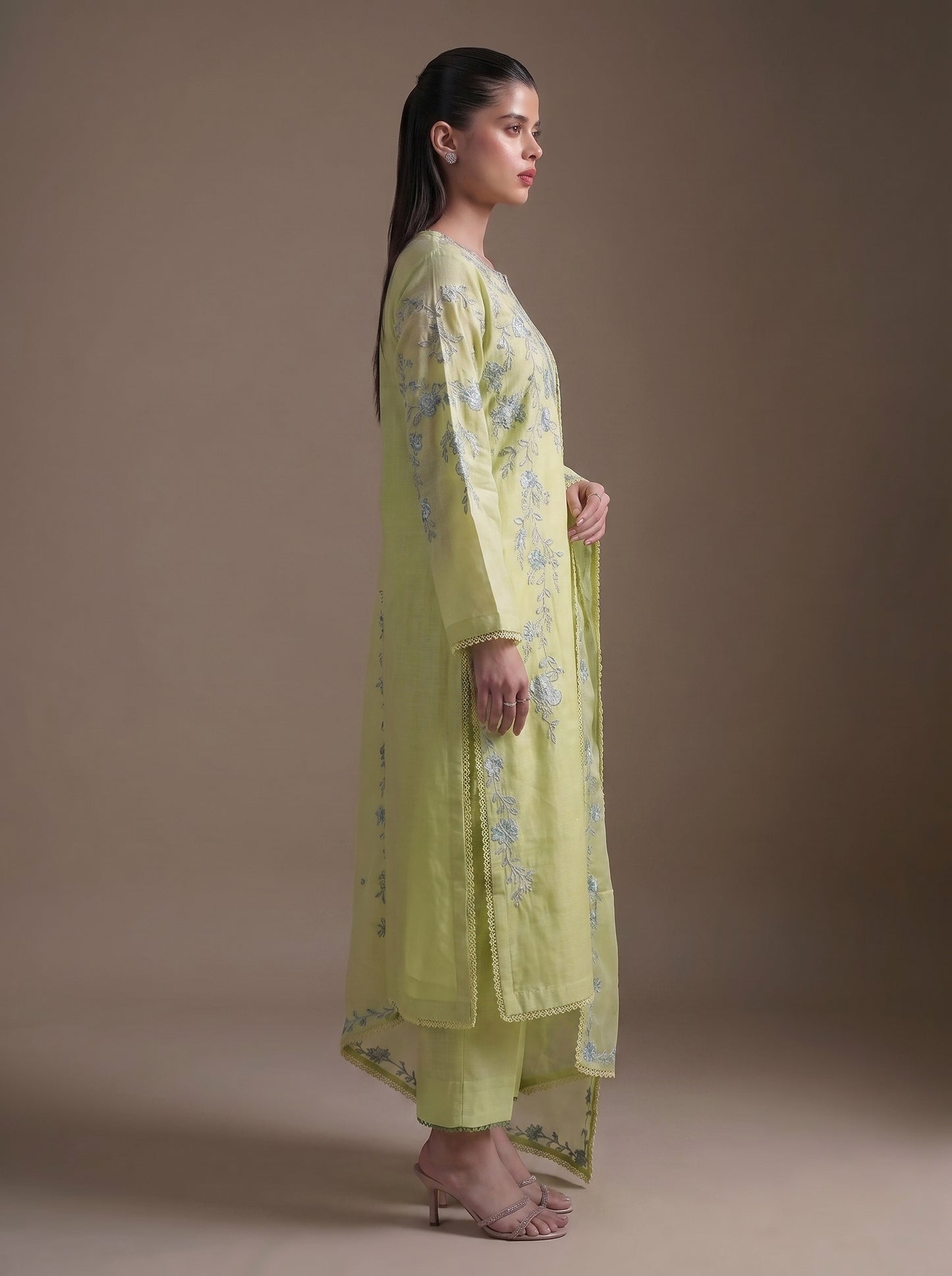 Neemal Embroidered-3pc