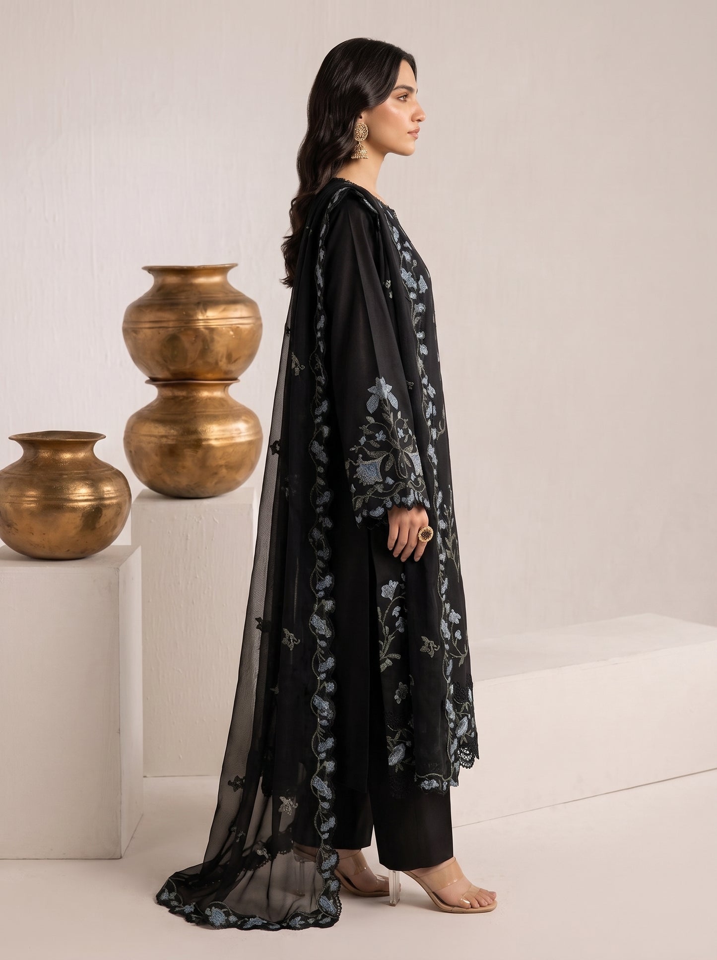 Haseen Embroidered-3pc