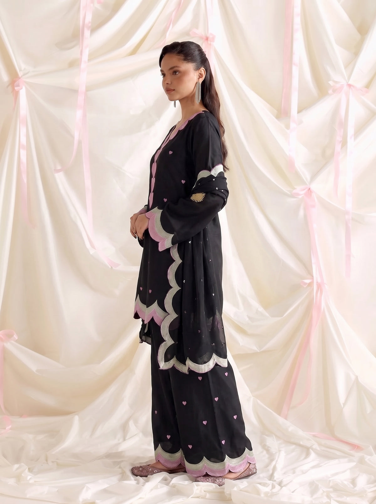 Sahiba Black - 3pc