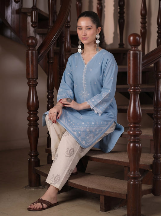 Aasman Embroidered -2pc