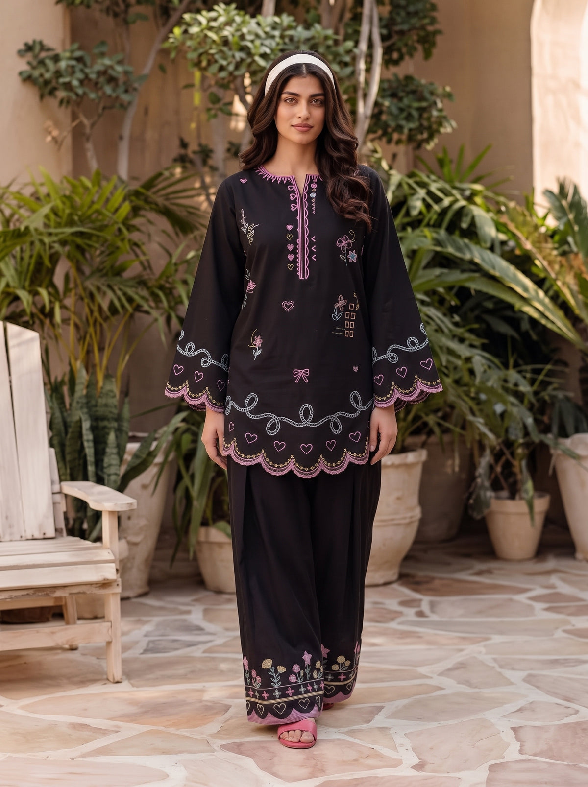 Mehwish Embroidered - 2pcs