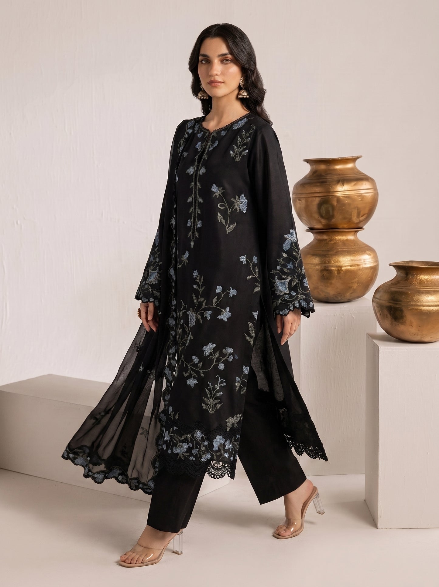 Haseen Embroidered-3pc