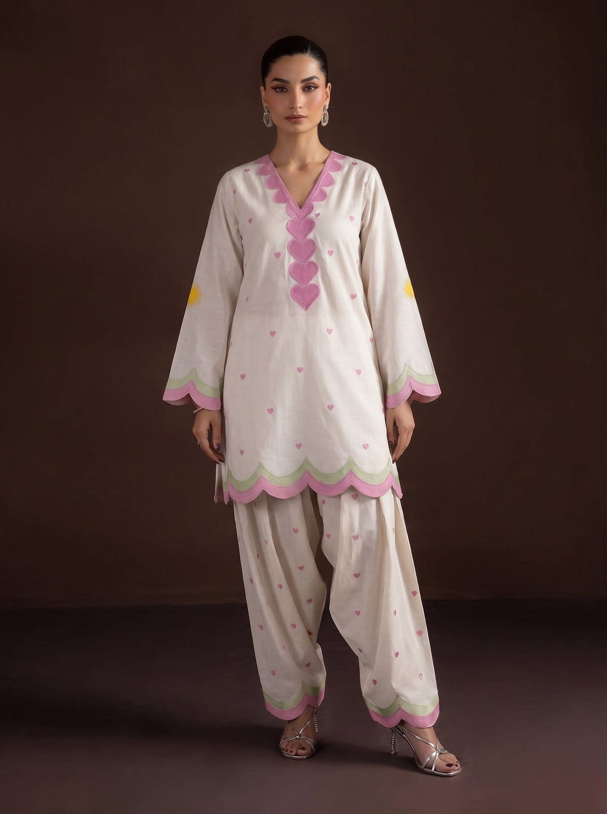 Sahiba White - 3pc
