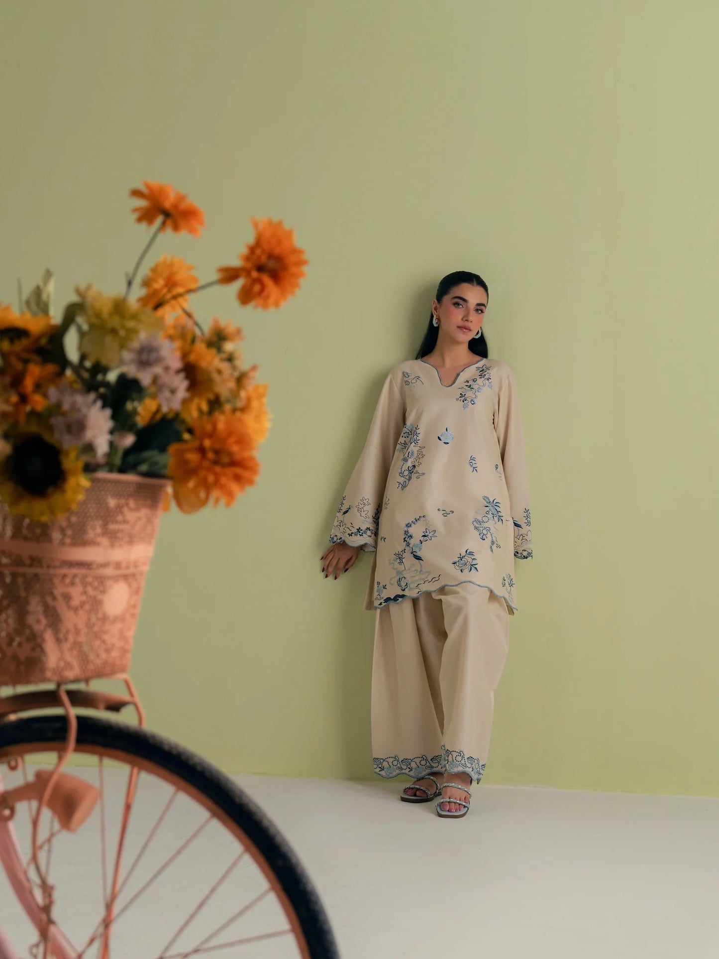 Aabroo Embroidered 2pc