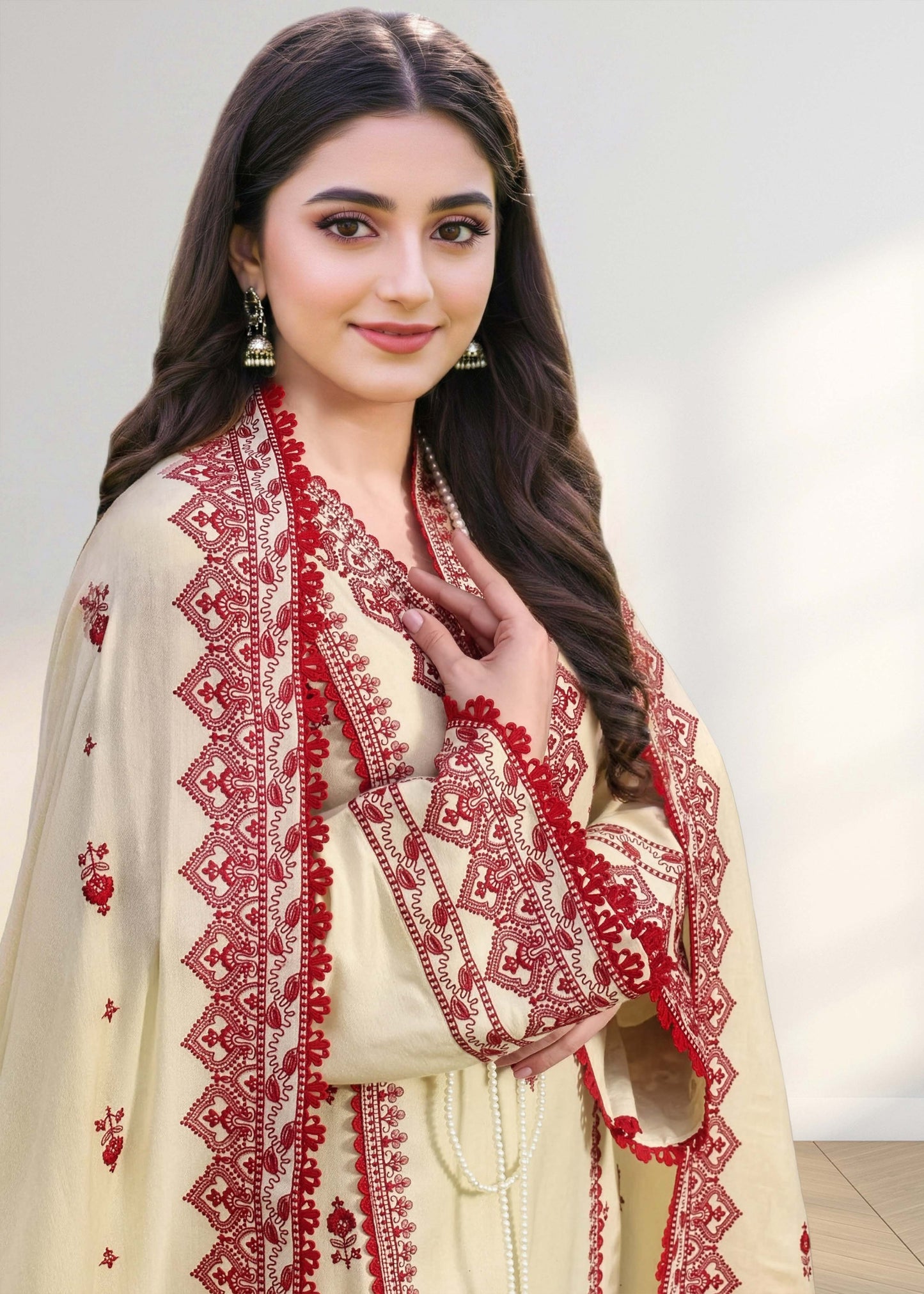 Sairah Embroidered 3pc