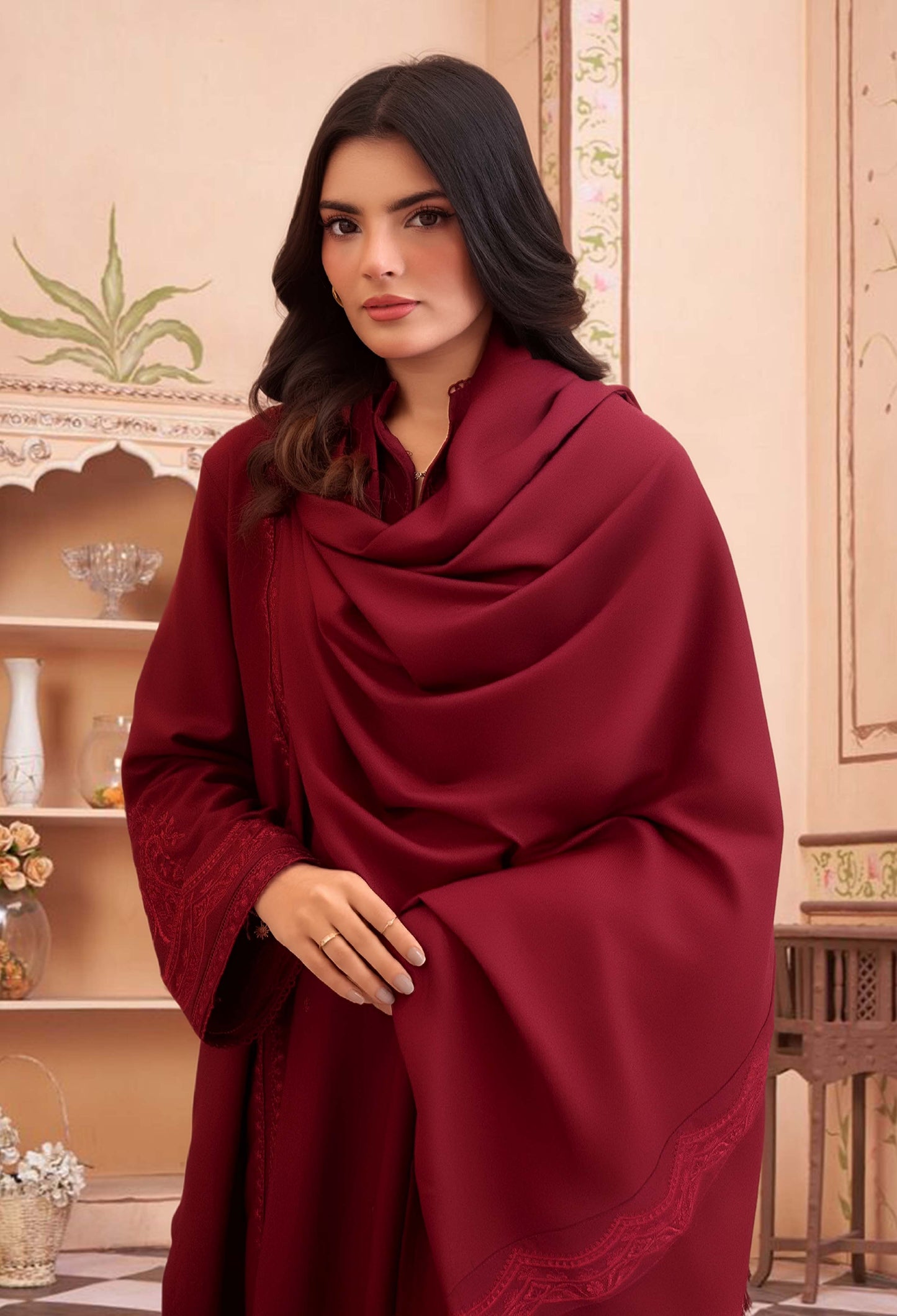 Mehroo Embroidered 3pcs