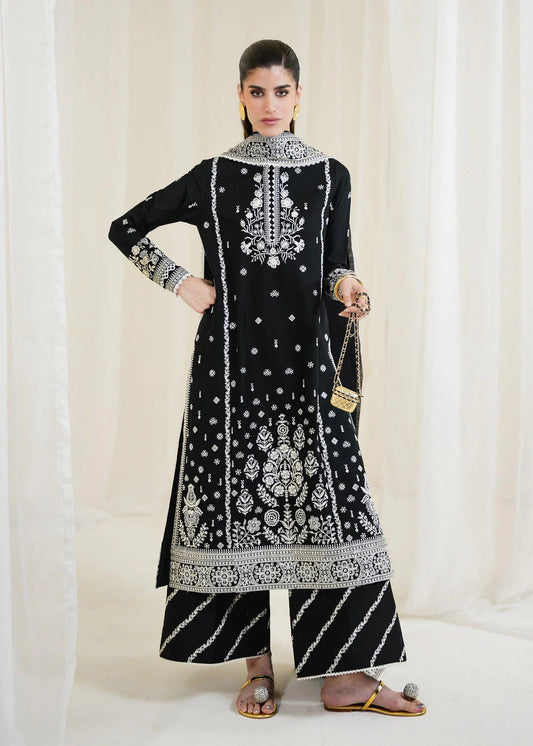 Dilbar Embroidered - 3pc