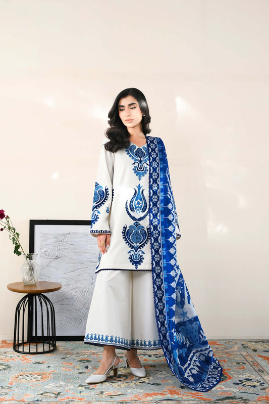 Yumna Embroidered - 3pc
