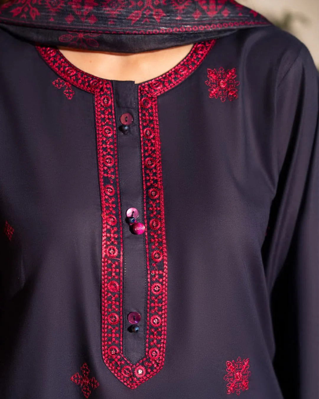 Saiyaara Embroidered 3pc