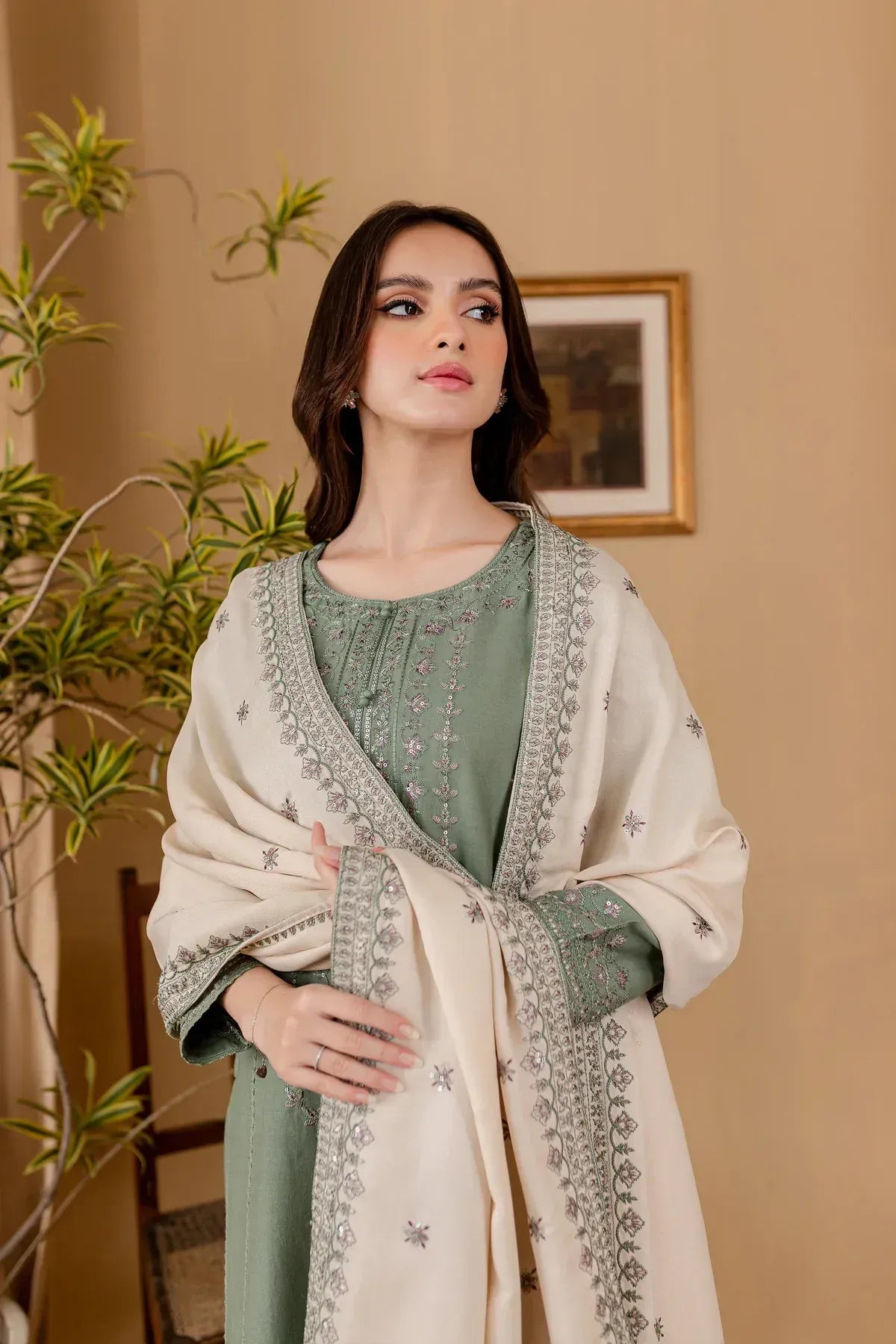 Zarnab Embroidered 3pc