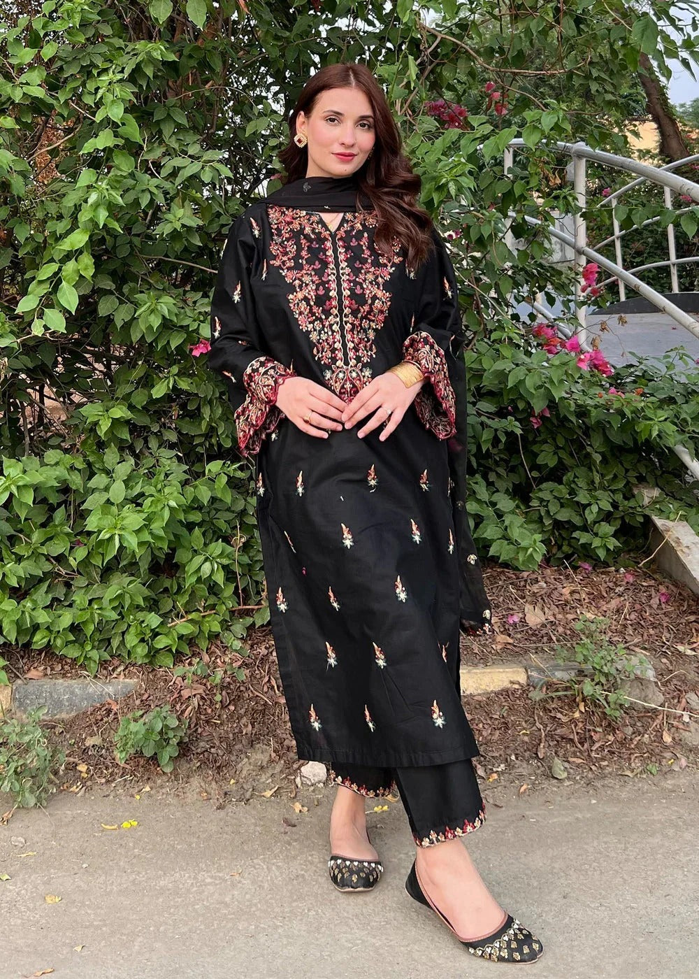 Parsa Embroidered - 3 Pieces