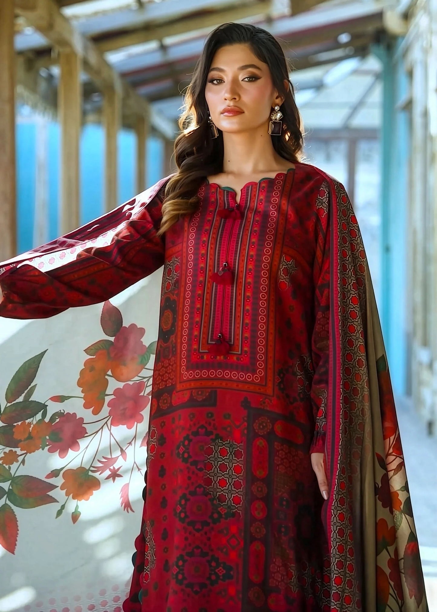 Rubab printed 3pc