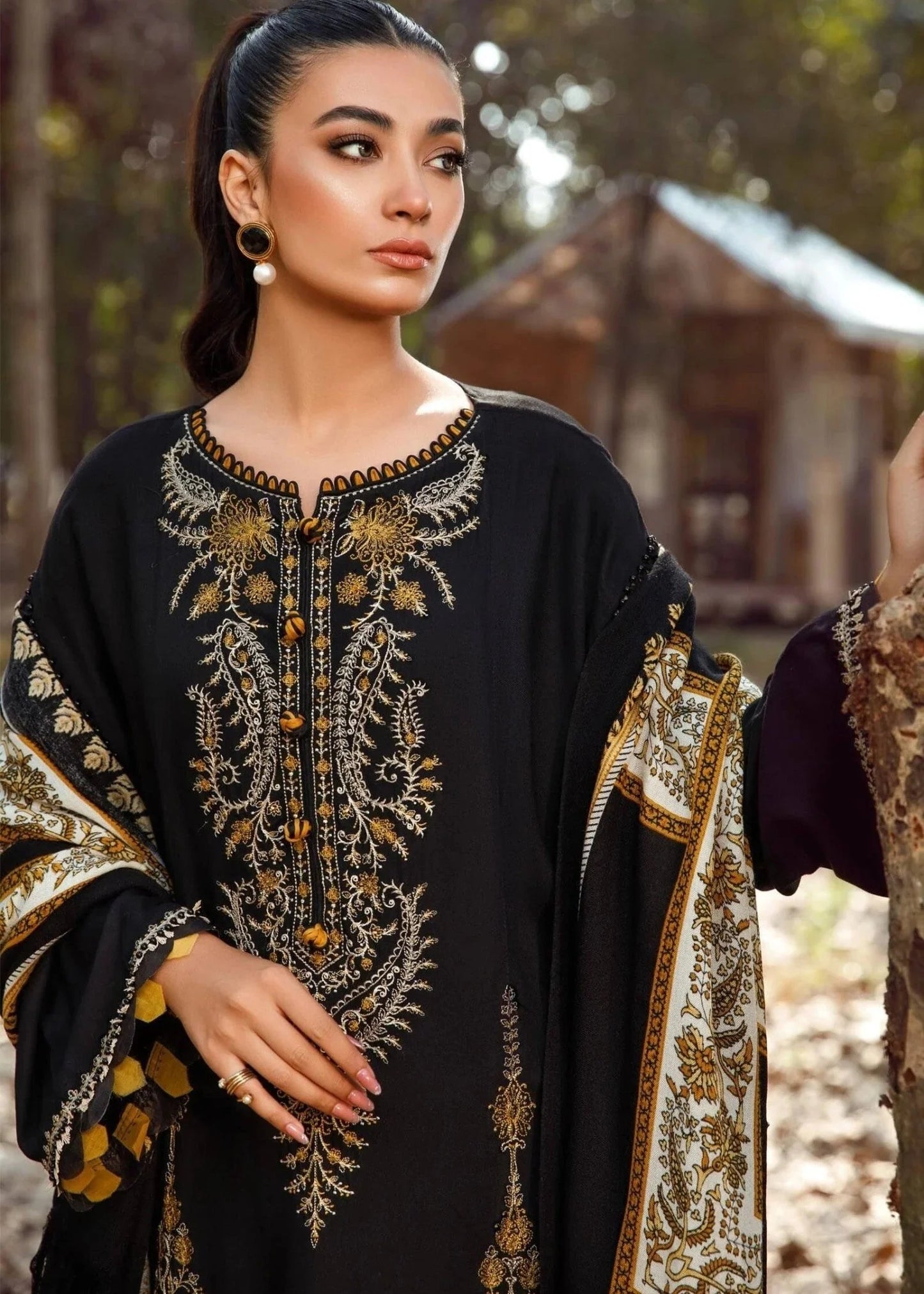 Zen Embroidered - 3pc