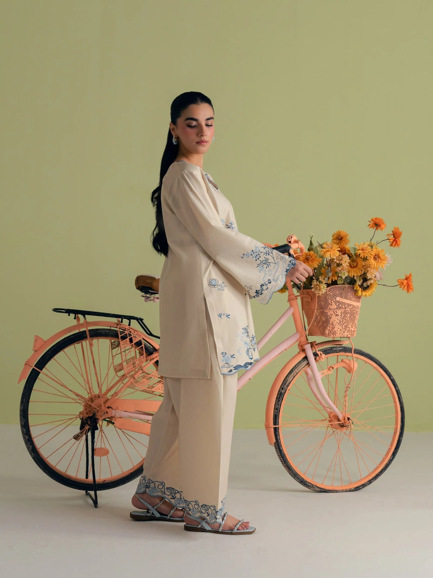 Aabroo Embroidered 2pc