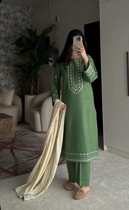 Zarnab Embroidered 3pc