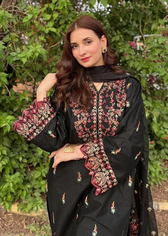 Parsa Embroidered - 3 Pieces
