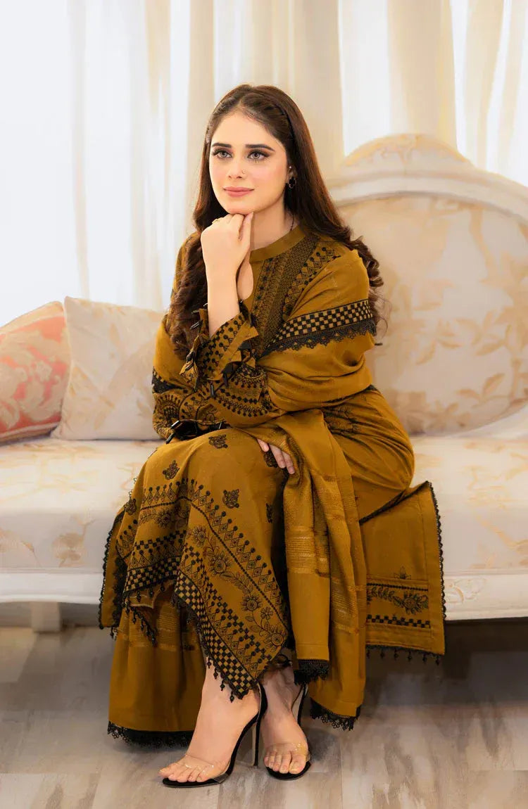 Ghazal Embroidered 3pc